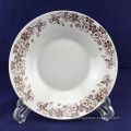 custom made porcelain plate,cheap porcelain plate,soup bowl